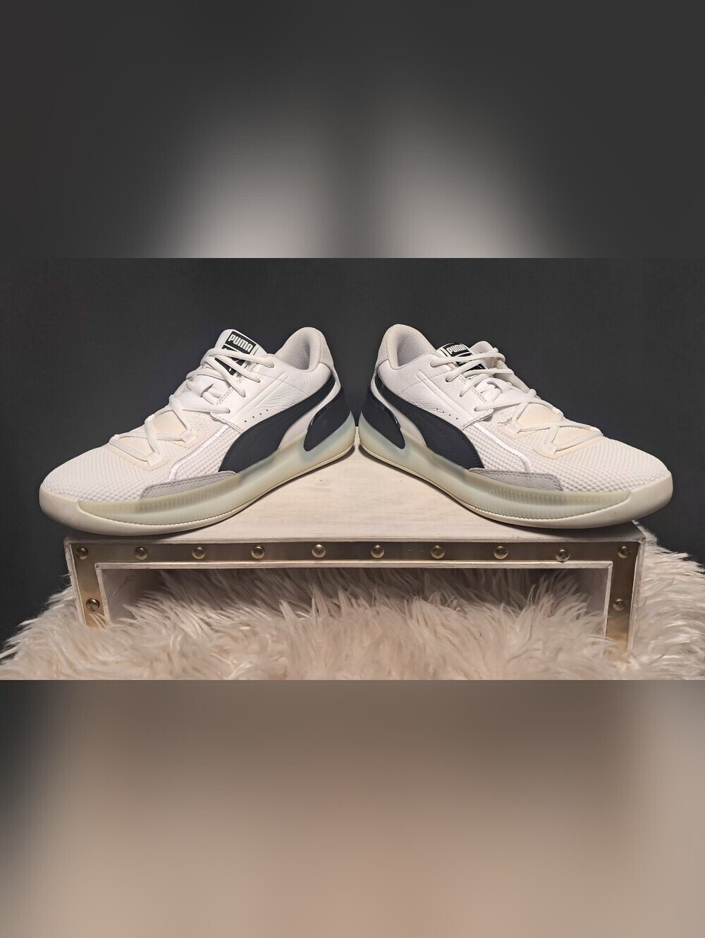 PUMA Clyde Hardwood Performance Basketball Sneakers Size 9